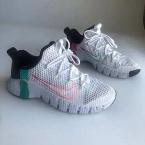 Nike Mens Trainers Free Metcon 3 - Flash / Crimson / Aqua - sz 11.5 - CJ0861-120